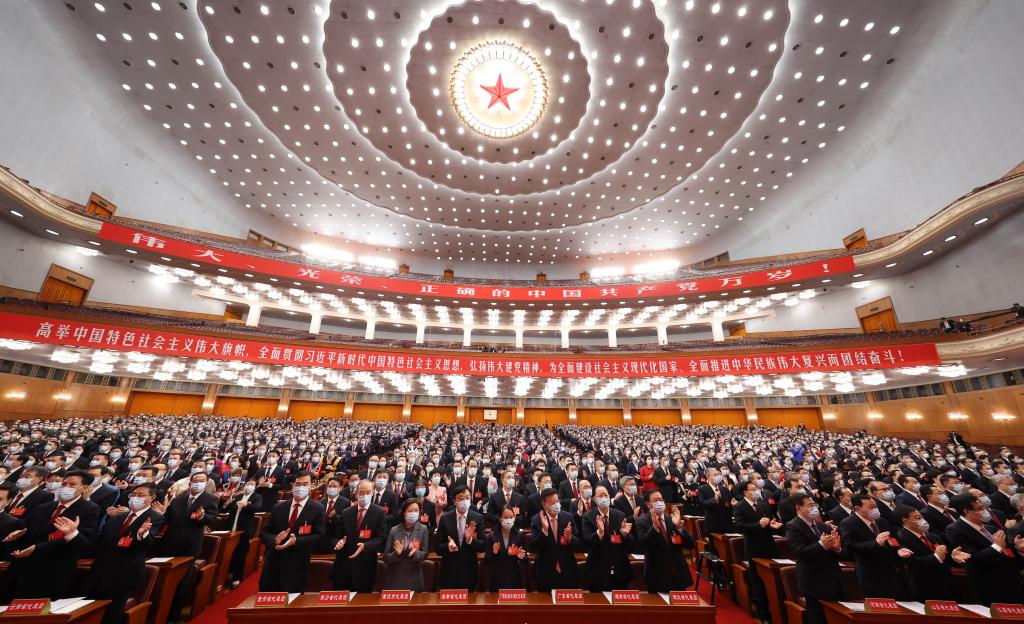 10月22日，中國共產黨第二十次全國代表大會閉幕會在北京人民大會堂舉行。