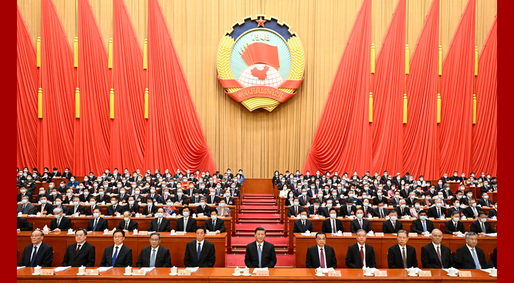 3月4日，中國人民政治協商會議第十四屆全國委員會第一次會議在北京人民大會堂開幕。